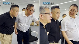 ZOBO卓邦張新峰與協(xié)會領(lǐng)導(dǎo)走訪中建電子信息技術(shù)有限公司，共商發(fā)展大計