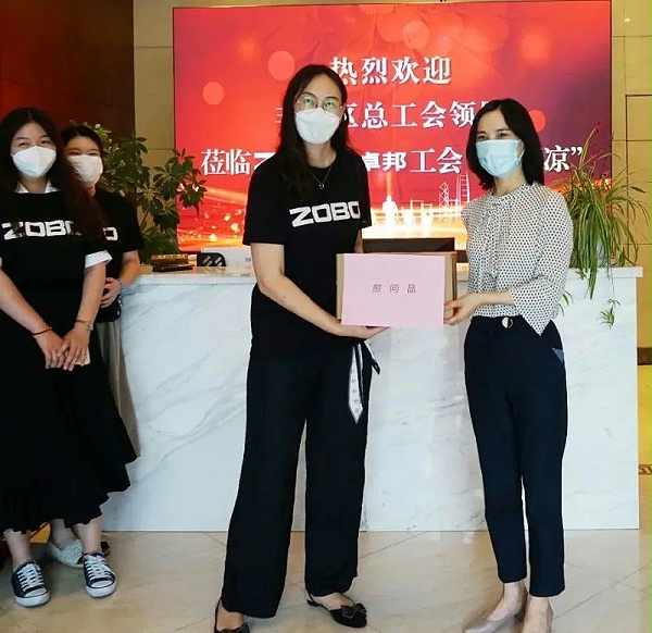 ZOBO卓邦工會丨豐臺區(qū)總工會“送清涼”慰問活動(dòng)
