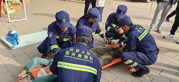 PRS音響為北京人防浩天志愿者救援隊潭柘寺服務(wù)站成立揭牌儀式保駕護航