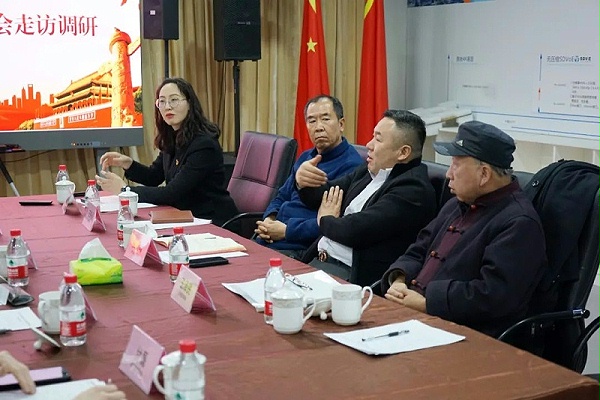 中共北京市商業(yè)服務(wù)業(yè)協(xié)會(huì)第三聯(lián)合黨委領(lǐng)導(dǎo)蒞臨北京聲光視訊行業(yè)協(xié)會(huì)會(huì)長單位ZOBO卓邦調(diào)研工作