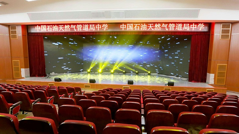 中國石油天然氣管道局中學使用PRS舞臺音響
