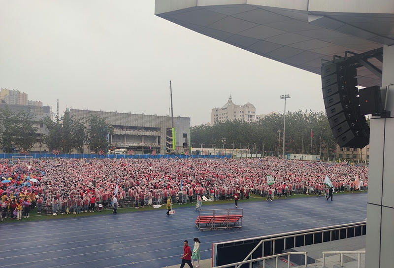 ZOBO卓邦PRS音響為北京交通大學(xué)2021新生開學(xué)典禮保駕護航