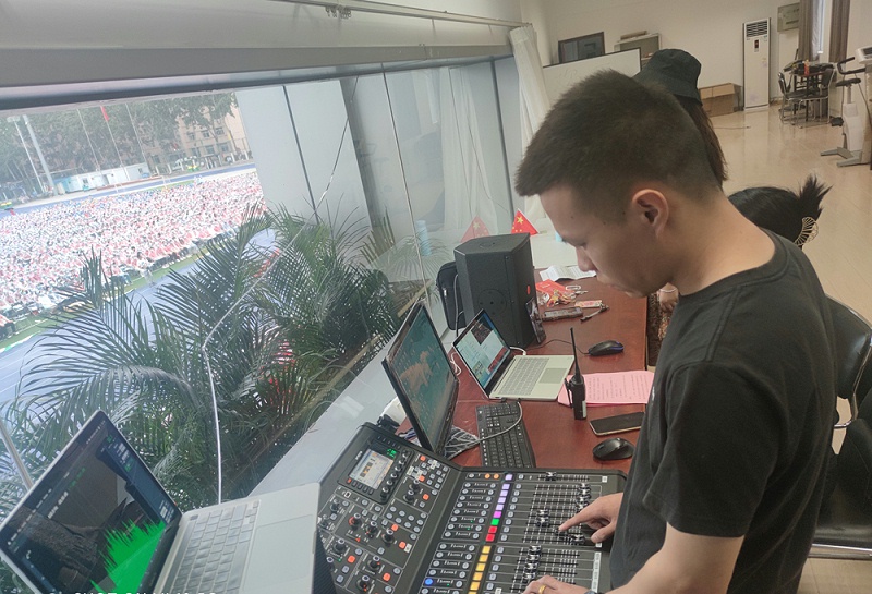 ZOBO卓邦PRS音響為北京交通大學(xué)2021新生開學(xué)典禮保駕護航