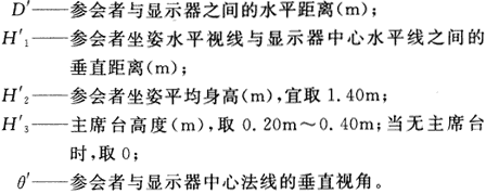 4會議電視會場系統(tǒng)工程設(shè)計規(guī)范 GB50635—2010