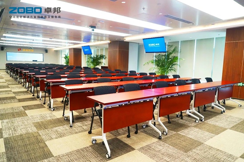 5ZOBO卓邦,PRS音響,無(wú)紙化會(huì)議室,專業(yè)音響系統(tǒng),視頻顯示系統(tǒng),外企大廈,集中控制系統(tǒng)