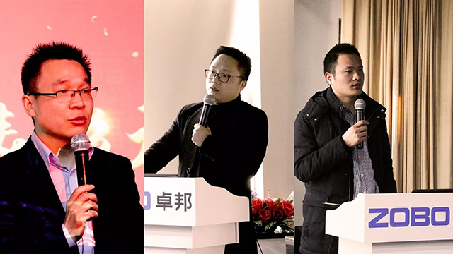 MP部總經(jīng)理張新強(qiáng)、上海運(yùn)營(yíng)經(jīng)理張誼斌、北京大區(qū)經(jīng)理張書(shū)杰