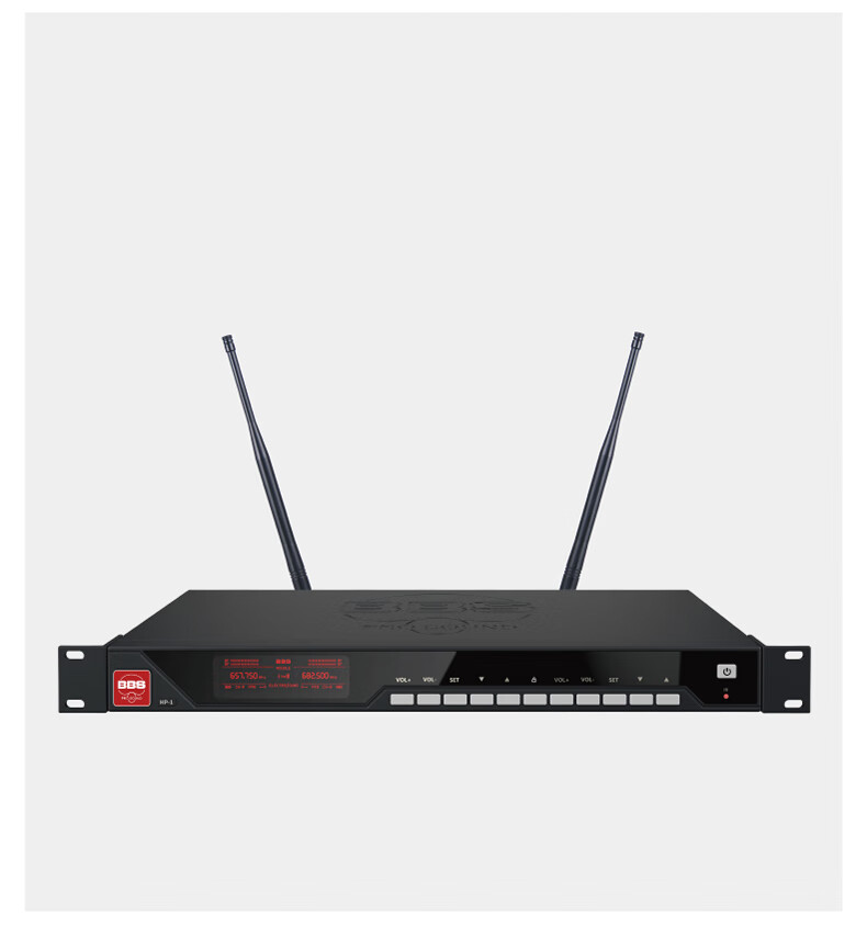 BBS娛樂話筒 HP-1 一拖二無線話筒 專業(yè)無線麥克風(fēng) 真分集話筒 舞臺演出會議婚慶主持2