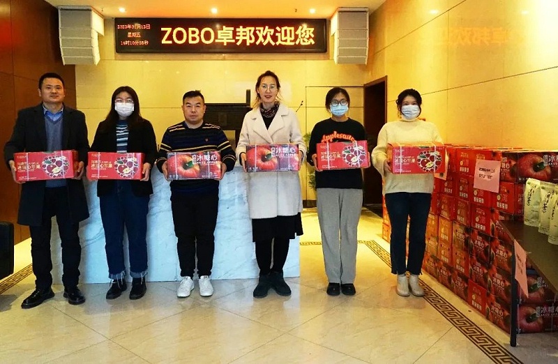 ZOBO卓邦工會(huì)丨春節(jié)慰問暖人心，凝心聚力鼓干勁
