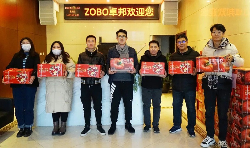 ZOBO卓邦工會(huì)丨春節(jié)慰問暖人心，凝心聚力鼓干勁